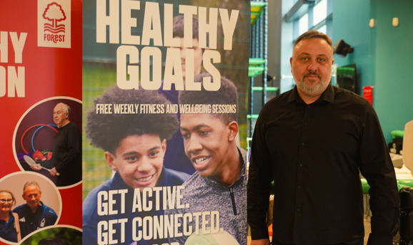 Cllr Chris Huskinson, Ashfield District Council’s Executive Lead for Leisure, Health and Wellbeing